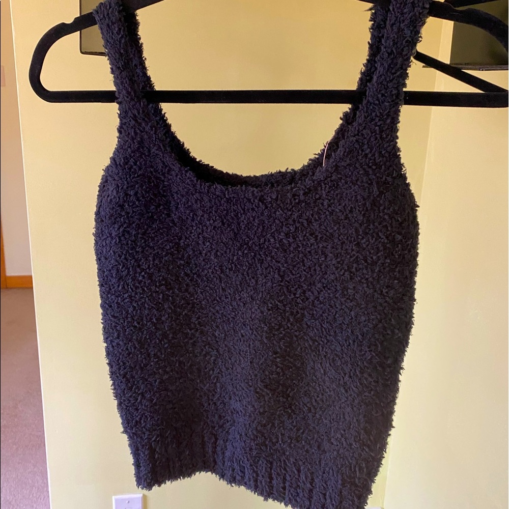 Skims Cozy tank and shorts